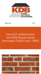 Mobile Screenshot of kdb.de